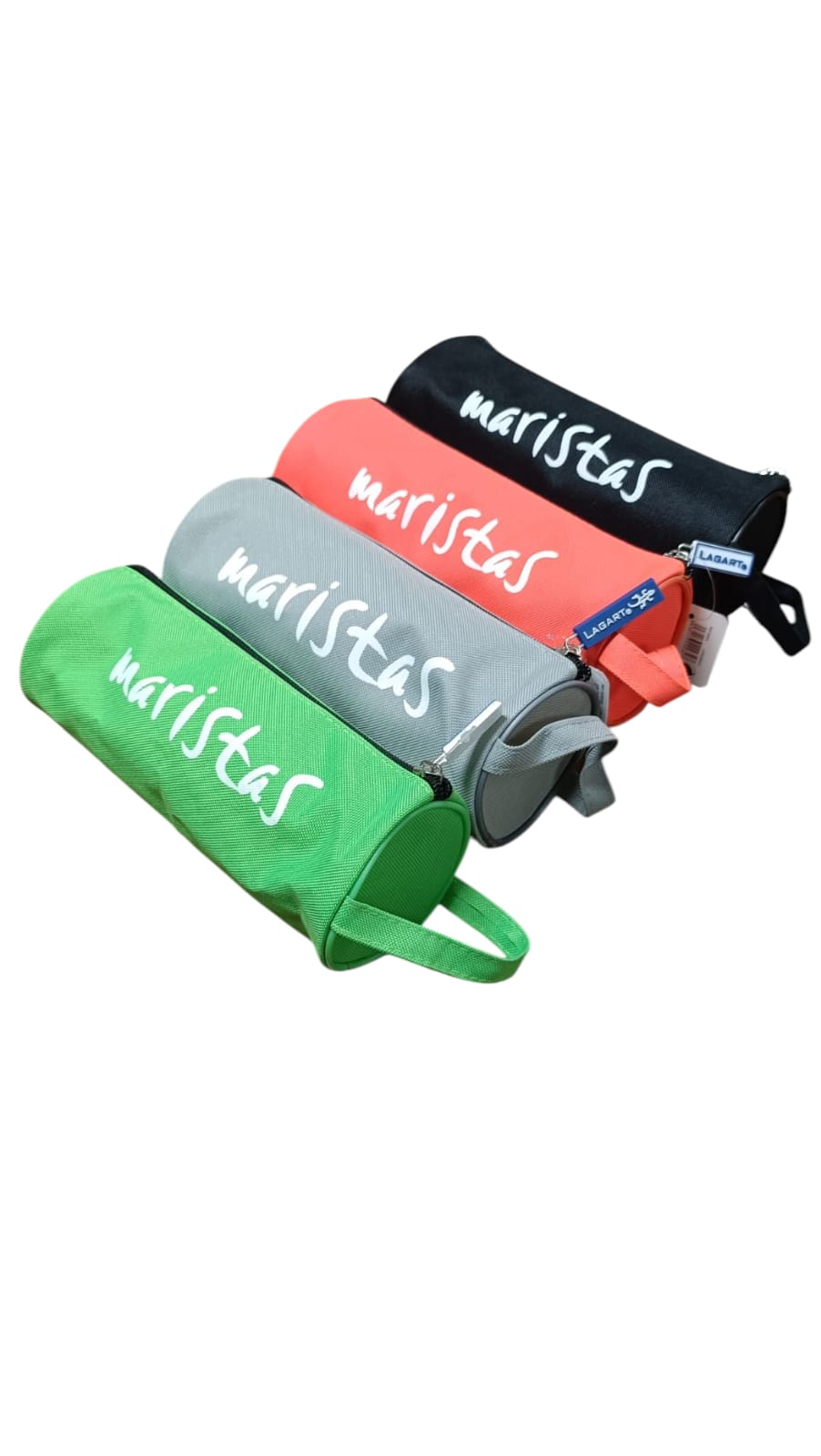 ESTUCHE REDONDO PERSONALIZADO CON MARISTA - Imagen 2