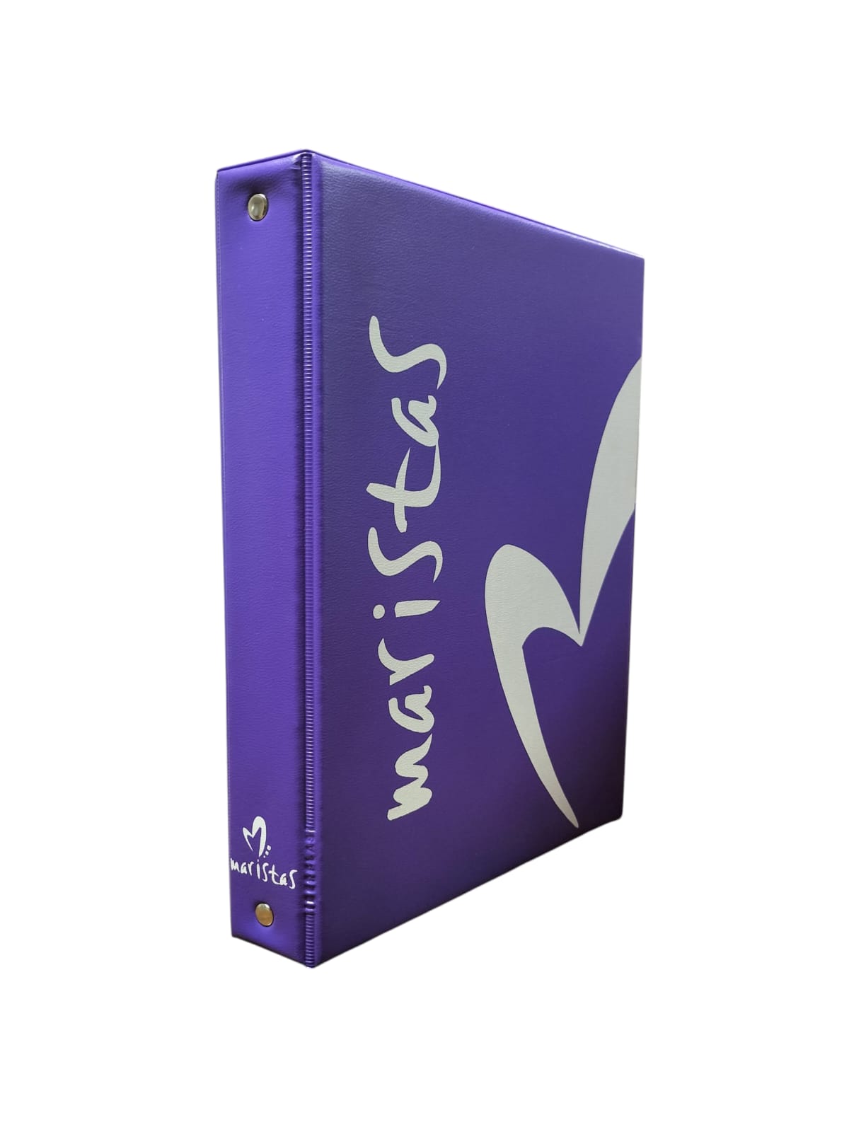 ARCHIVADOR VIOLETA A5 CON 4 ANILLAS DE PLASTICO - MARISTAS - Imagen 3