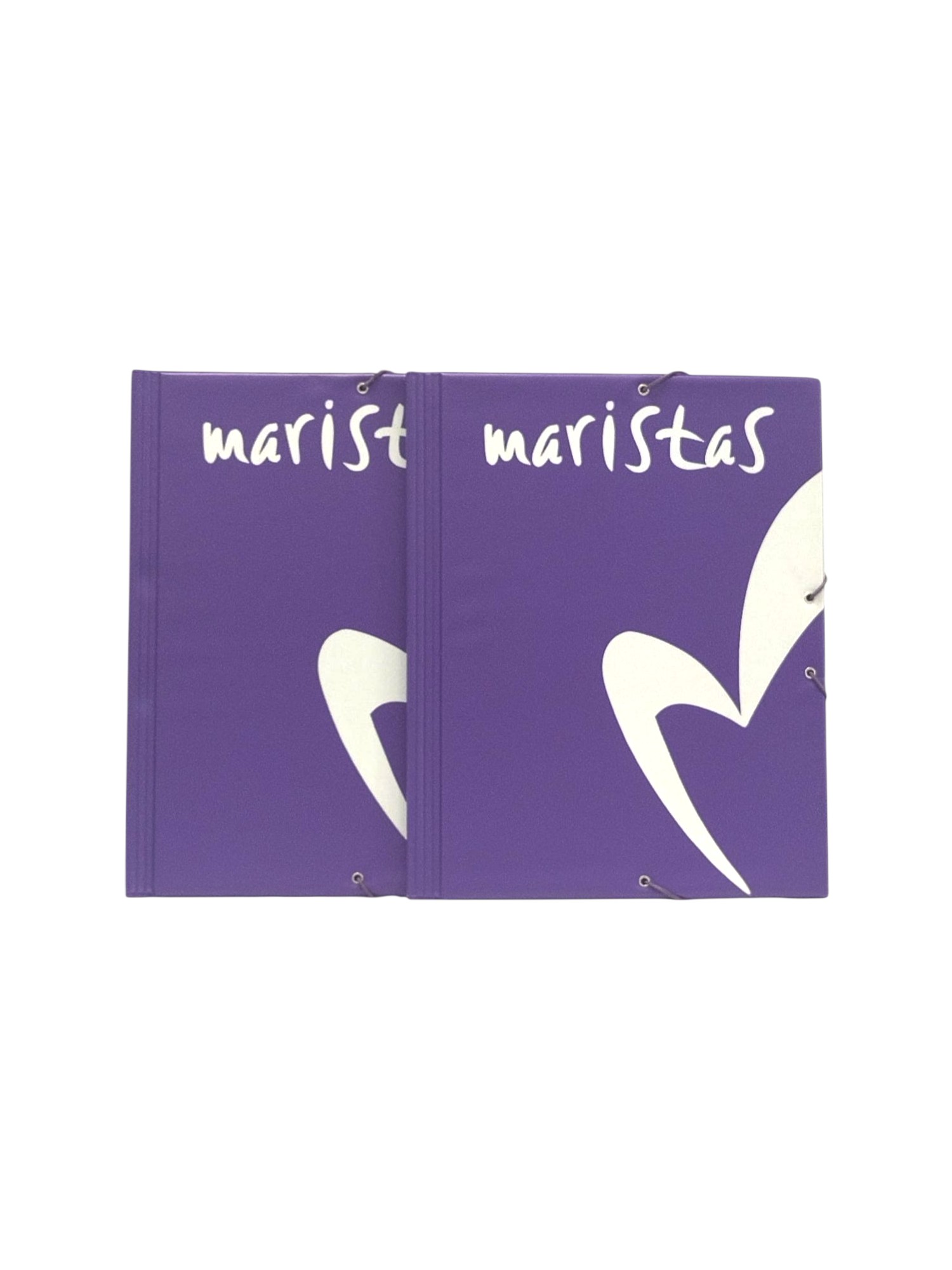 CARPETA VIOLETA A4 DE PLASTICO MARISTAS - Imagen 2